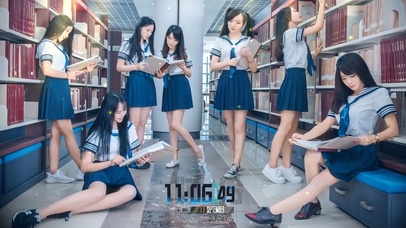 图书馆里的学姐