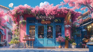 樱花饰品店