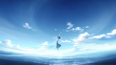 4k唯美天空之海