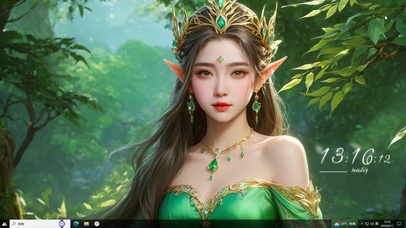 森林里的精灵女王