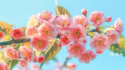 桃花朵朵开