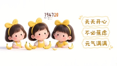 天天开心 不必蕉虑