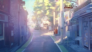 唯美治愈日系街道