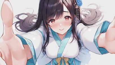 4K古风少女要抱抱要kiss