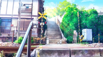 4K唯美治愈夏日清新日系街道