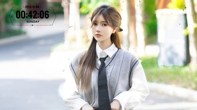 校园清纯制服学妹