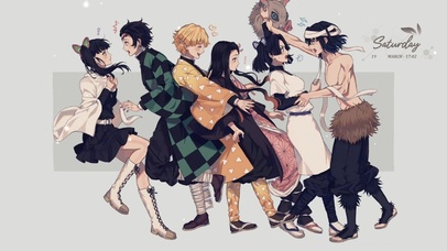 鬼灭之刃全家福