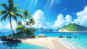 4K治愈海岸2