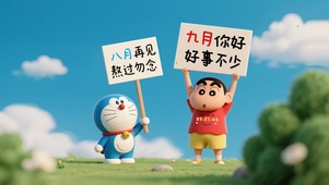 来自小新的九月祝福~请查收！