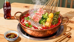 麻辣串串