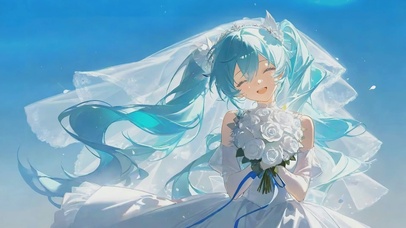 花嫁Miku-初音未来