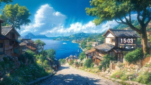 治愈海边小镇