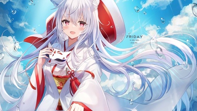 可爱猫耳巫女