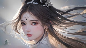 4K  古风美女