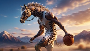 十二生肖之马大前锋