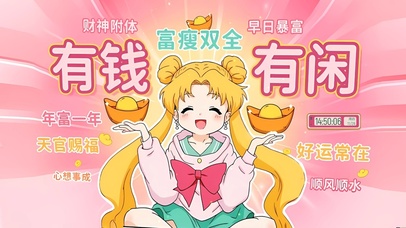 暴瘦双全有钱有闲