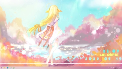 涂山红红美如画