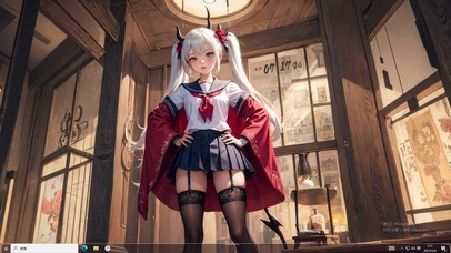 4k和风恶魔纯欲风美少女