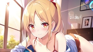 可爱阳光少女