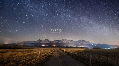 4K 田野上的唯美星空银河