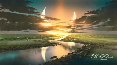 4k唯美治愈 月儿弯弯