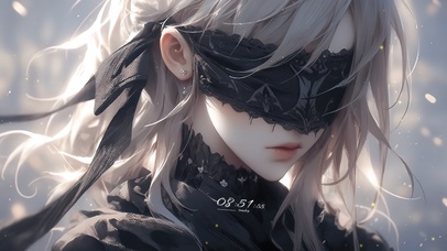 4K清纯气质高冷蒙面少女