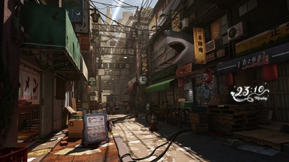 4K日式城市街道