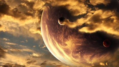 视觉冲击-卫星照地