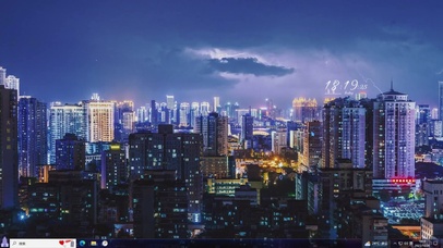 雷雨夜—【主题桌面】