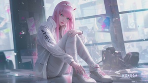 可爱女孩零二