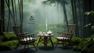 邀君赏竹