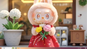 labubu夏日花店