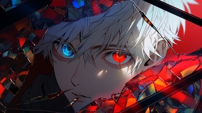 4K 冷焰与红月之眸