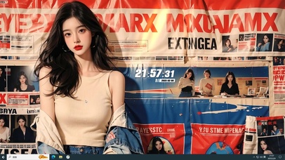 清纯甜美优雅女神