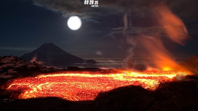 火山口