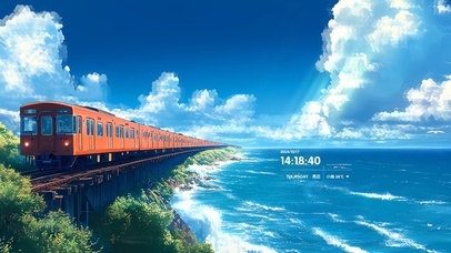 治愈 海边列车