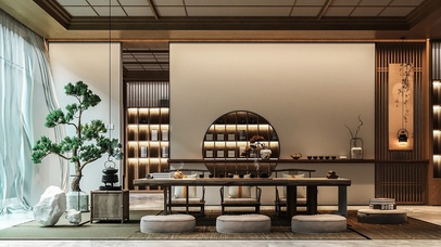 新中式茶室
