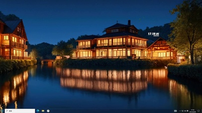 安静的夜主题壁纸