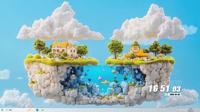 小清新树木桌面主题