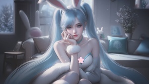 甜美可爱女孩