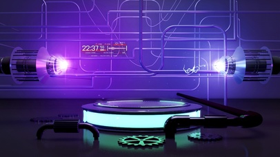 4k 赛博朋克科技桌面