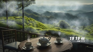 云雾山景