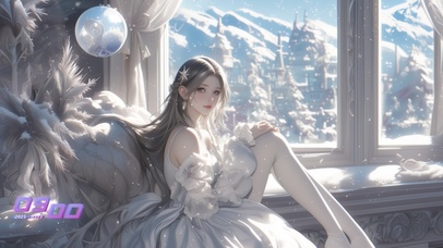 她的气质如同初冬的阳光