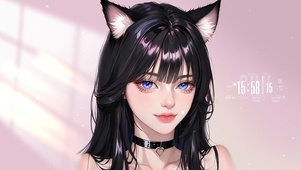 狐耳少女头像