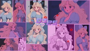 旧漫女孩