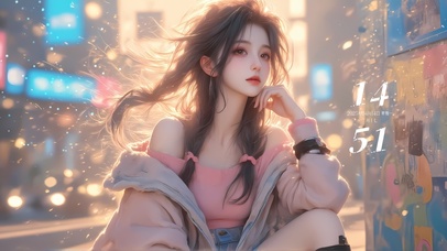 可爱清纯甜美女孩