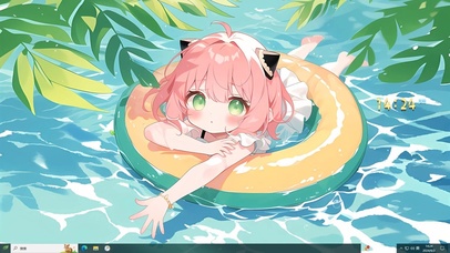 清凉泳池阿尼亚