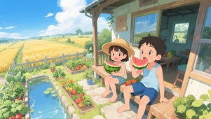 童年的夏日生活