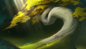 枫树下