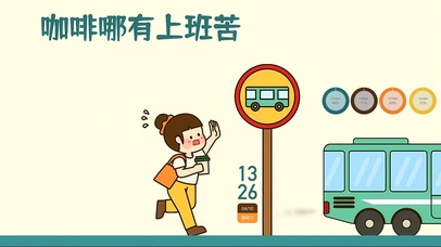 咖啡哪有上班苦